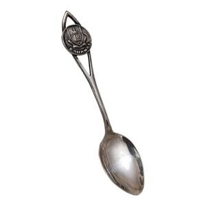 Bahamas Sterling BMC Silver Small Demitasse Souvenir Spoon Vintage 925‎
